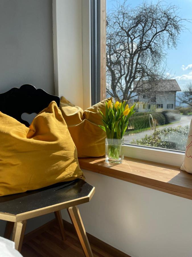 "Ferienhaus Am Mondsee" Mit Direktem Schafbergblick Im Salzkammergut Bei Salzburg Exterior foto